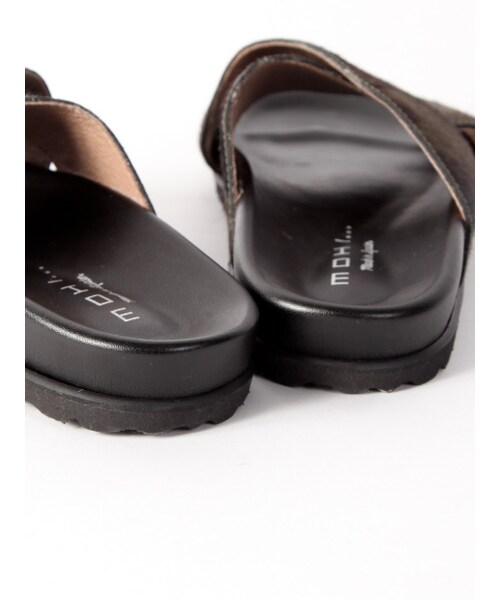 Rouge vif la cle（ルージュヴィフラクレ）の「MOHI ポニークロスベルトサンダル（シューズ・レディース・ベージュ/ネイビー・35/36/37/38/39）」の7枚目の写真