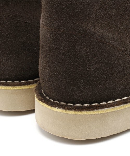 UNION STATION（ユニオンステーション）の「【ALBEROLA】スエードチャッカーブーツ（ブーツ・メンズ・ブラウン・LARGE）」の8枚目の写真