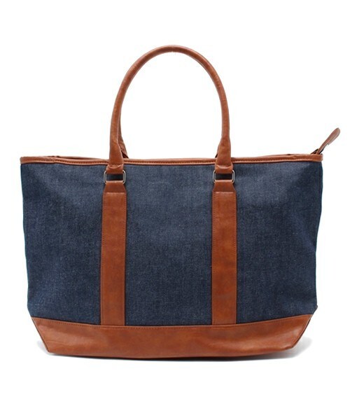 UNION STATION（ユニオンステーション）の「デニムトートバッグ（トートバッグ・メンズ・ブルー/ネイビー・FREE）」の2枚目の写真