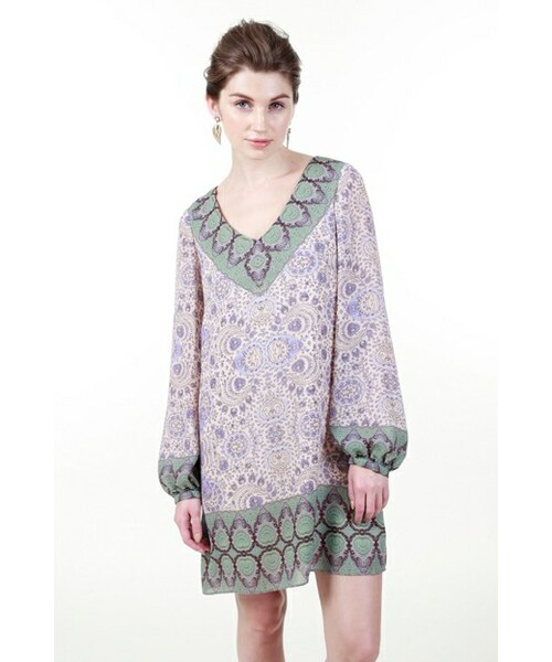 Grace Continental グレースコンチネンタル の ペイズリーパターンワンピース ワンピース Wear