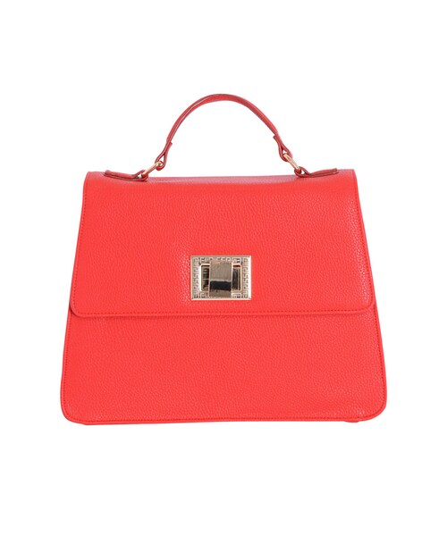 EVRIS（エヴリス）の「スクエアチャームショルダーBAG（バッグ・レディース・ホワイト/ブラック/レッド・F）」の3枚目の写真