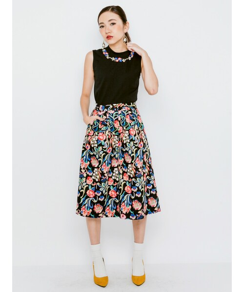 EVRIS(エヴリス)の「変形ヒールパンプス(シューズ・レディース・ブラック/レッド/イエロー/ミックス・S/M/L)」の8枚目の写真