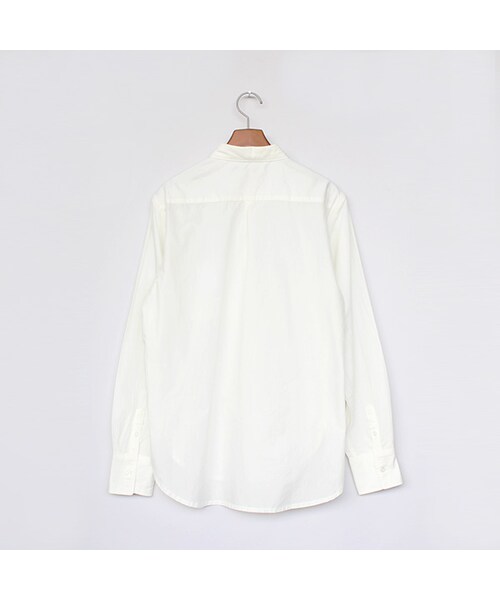 THE DAWN B（ダウンビー）の「B.D. Side Slit Shirts Poplin（トップス・White・M/L）」の2枚目の写真
