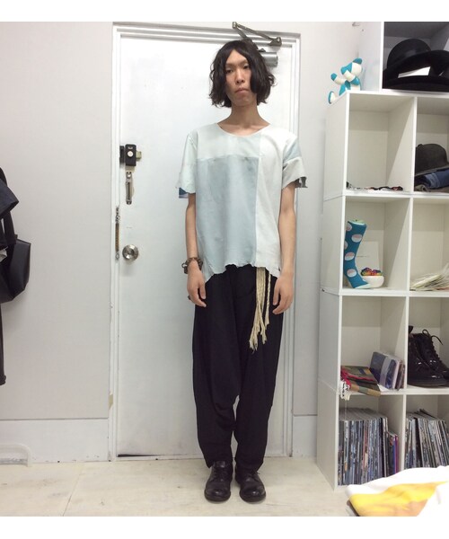 STORES.jp(ストアーズドットジェーピー)の「TAKAYA HIOKI LEATHER T(Tシャツ/カットソー・その他)」の5枚目の写真