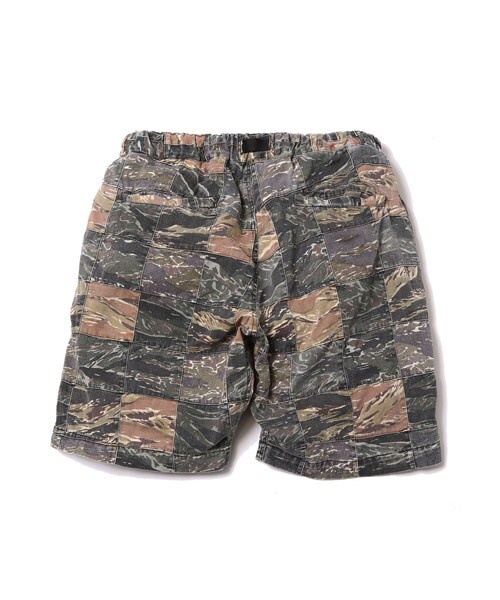 VIRGOwearworks（ヴァルゴウェアワークス）の「Vintage crazy camo shorts カモ 迷彩柄 ショートパンツ（パンツ・メンズ・LEAF CAMO/TIGER CAMO・2/3/4）」の4枚目の写真