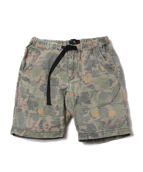 VIRGOwearworks（ヴァルゴウェアワークス）の「Vintage crazy camo shorts カモ 迷彩柄 ショートパンツ（パンツ・メンズ・LEAF CAMO/TIGER CAMO・2/3/4）」の3枚目の写真