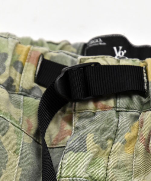 VIRGOwearworks（ヴァルゴウェアワークス）の「Vintage crazy camo shorts カモ 迷彩柄 ショートパンツ（パンツ・メンズ・LEAF CAMO/TIGER CAMO・2/3/4）」の12枚目の写真