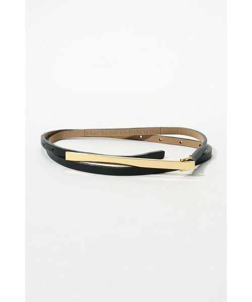 ドゥーズィーエムクラス b-low the belt ゴールドプレート DEUXIEME CLASSE B-LOW THE BELT プレートベルト