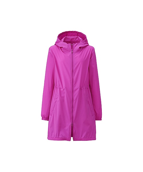 UNIQLO（ユニクロ）の「WOMEN ライトポケッタブルロングパーカ（その他アウター・レディース・OLIVE/PURPLE/NAVY/GRAY/BLACK・L/XL/XXL/S/3XL/M）」の5枚目の写真