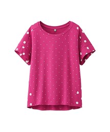 UNIQLO | WOMEN ドットボックスT（半袖）(Tシャツ/カットソー)