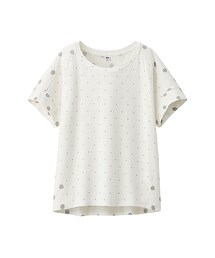 UNIQLO | WOMEN ドットボックスT（半袖）(Tシャツ/カットソー)