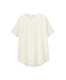 UNIQLO | WOMEN ドレープドルマンT（半袖）(Tシャツ/カットソー)