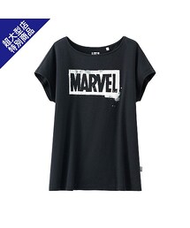 UNIQLO | WOMEN アベンジャーズグラフィックT（半袖）A00・09・12・67＋E(Tシャツ/カットソー)