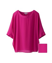 UNIQLO | WOMEN エアリーTブラウス（半袖）(シャツ/ブラウス)