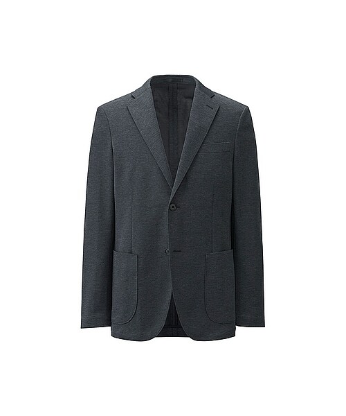 UNIQLO（ユニクロ）の「MEN コンフォートジャケット（その他アウター・メンズ・BLUE/DARK GRAY・4XL/S/3XL/M/XS/XXL/L/XL）」の2枚目の写真