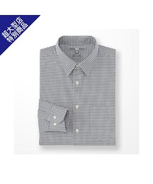UNIQLO | MEN ファインクロスストレッチスリムフィットチェックシャツ（長袖）E(シャツ/ブラウス)