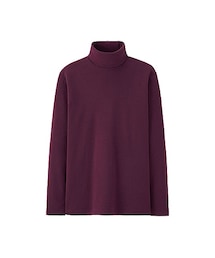 UNIQLO | MEN ソフトタッチタートルネックT（長袖・大きいサイズ）(Tシャツ/カットソー)