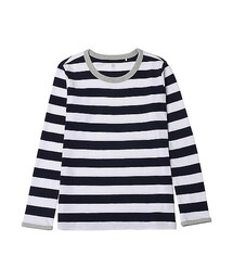 UNIQLO | BOYS ボーダークルーネックT（長袖）A(その他トップス)