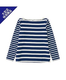 UNIQLO | GIRLS ボーダークルーネックT（長袖）＋(その他トップス)