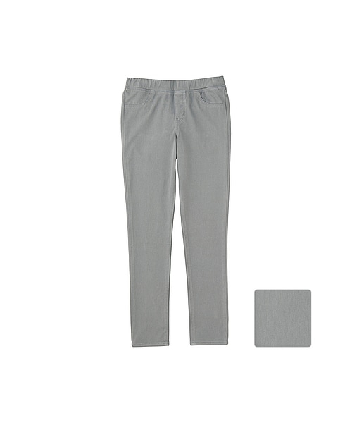 UNIQLO(ユニクロ)の「GIRLS イージーレギンスパンツ(その他パンツ・キッズ・OFF WHITE/BLACK/GRAY/RED・M/XL/L/S)」の3枚目の写真