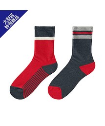 UNIQLO | BOYS レギュラーソックス（2足組）C(その他アンダーウェア/インナー)