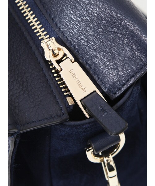 interstaple（インターステイプル）の「Monet/スエードコンビトート【予約】（トートバッグ・レディース・NAVY/GRY・F）」の11枚目の写真