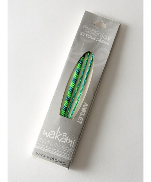 wakami(ワカミ)の「Anklet 2Set GR/BL(アクセサリー・メンズ・その他・F)」の7枚目の写真