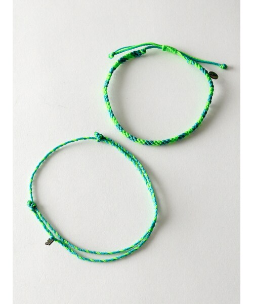 wakami(ワカミ)の「Anklet 2Set GR/BL(アクセサリー・メンズ・その他・F)」の6枚目の写真