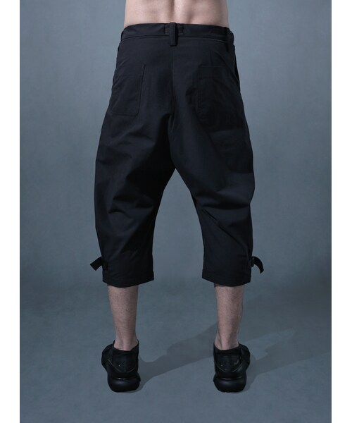 Acrosphere（アクロスファー）の「gravity black sarouel trousers（その他パンツ・メンズ・Black・M,L）」の4枚目の写真