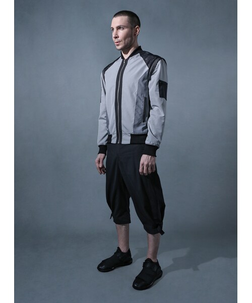 Acrosphere（アクロスファー）の「gravity black sarouel trousers（その他パンツ・メンズ・Black・M,L）」の5枚目の写真