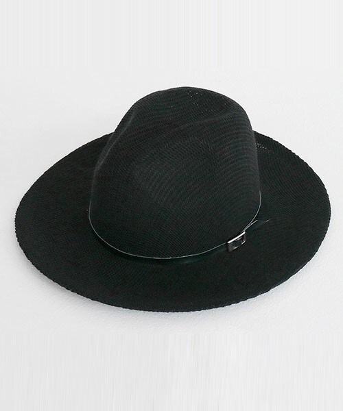 DHOLIC（ディーホリック）の「ベルト付き中折れハット（ハット・レディース・ホワイトアイボリー/キャメル/ピンク/ブラック/ライトベージュ・FREE）」の2枚目の写真