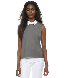 theory | Theory Classy Audressa Shirt with Optional Collar(Tシャツ/カットソー)