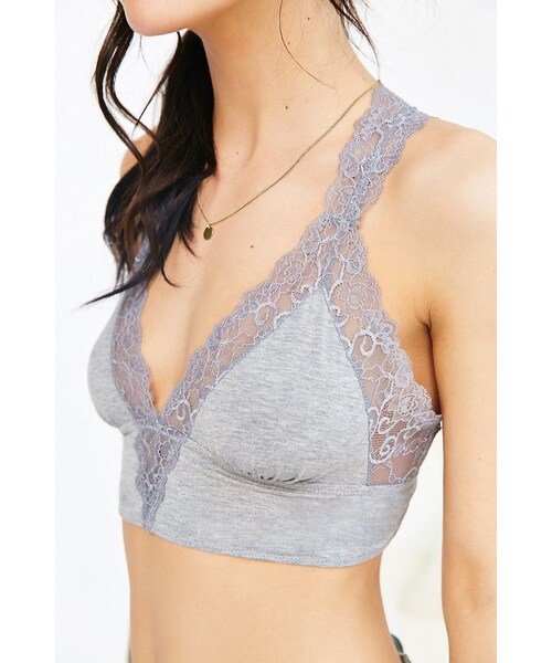 URBAN OUTFITTERS(アーバンアウトフィッターズ)の「Out From Under Valerie Lace Racerback Bra(ブラジャー・レディース・Black/Gray/Purple・S/M/L)」の13枚目の写真