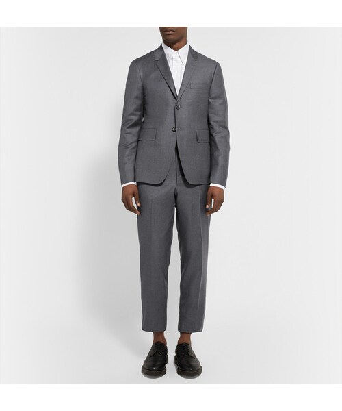 THOM BROWNE（トムブラウン）の「Thom Browne Button-Down Collar Cotton Oxford Shirt（シャツ/ブラウス・メンズ・White・0/1/2/3/4/5）」の2枚目の写真