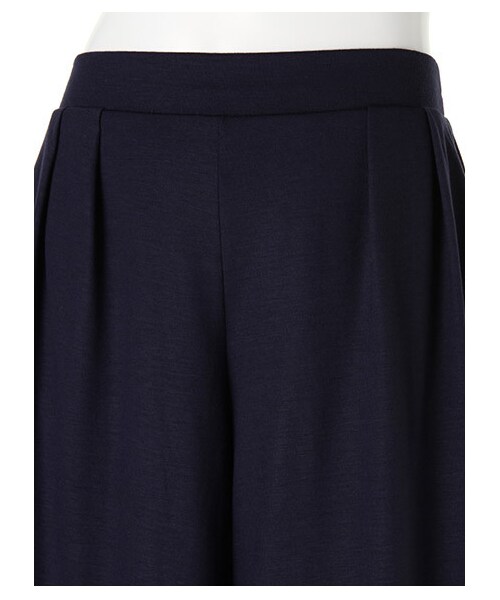 ROYAL PARTY（ロイヤルパーティー）の「リラックスガウチョパンツ（パンツ・レディース・ブラック/カーキ/ネイビー/オフホワイト系・F）」の8枚目の写真