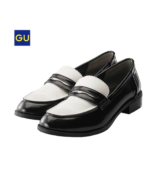 GU（ジーユー）の「（GU）ローファー（WOMEN ⁄ シューズ・レディース・BLACK/BROWN/80・S/M/L）」の3枚目の写真