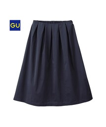 GU | （GU）タックギャザースカート(スカート)