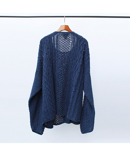 Vintage Clothing（ヴィンテージクロージング）の「Over Knit（トップス・Navy・One）」の2枚目の写真