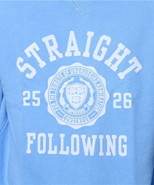 UNION STATION（ユニオンステーション）の「クルーネック　スウェット/カレッジ（スウェット・メンズ・グレー/サックスブルー/マスタード・MEDIUM/LARGE/LL）」の12枚目の写真