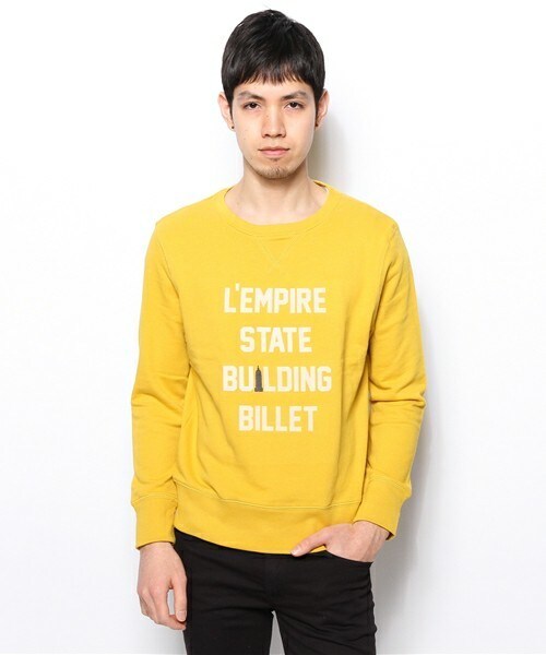 UNION STATION（ユニオンステーション）の「クルーネック　スウェット/カレッジ（スウェット・メンズ・グレー/サックスブルー/マスタード・MEDIUM/LARGE/LL）」の3枚目の写真