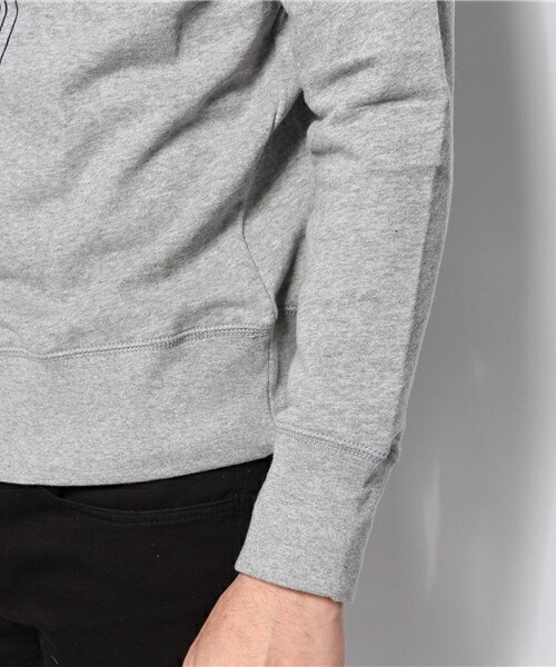 UNION STATION（ユニオンステーション）の「クルーネック　スウェット/カレッジ（スウェット・メンズ・グレー/サックスブルー/マスタード・MEDIUM/LARGE/LL）」の8枚目の写真