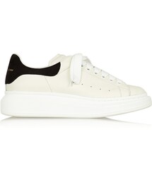 Alexander McQueen | Alexander McQueen Alexander Mcqueen Leather and Suede Exaggerated-Sole Sneakers(スニーカー)