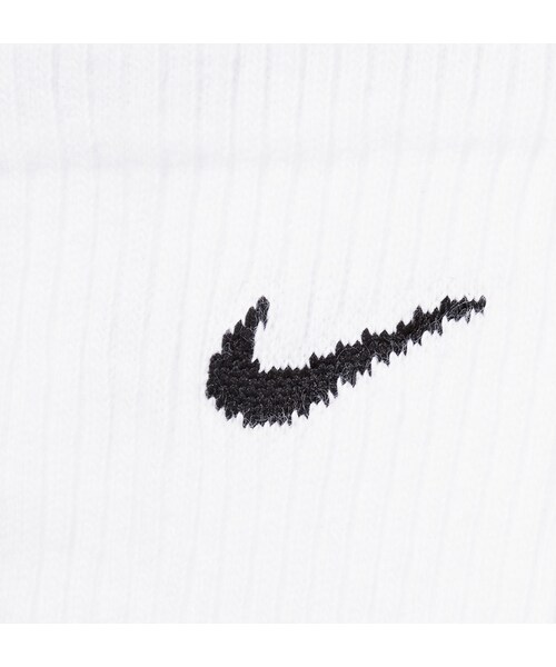 NIKE(ナイキ)の「Nike Three-Pack Cotton-Blend Socks(ソックス/靴下・メンズ・White・M/L/XL)」の2枚目の写真