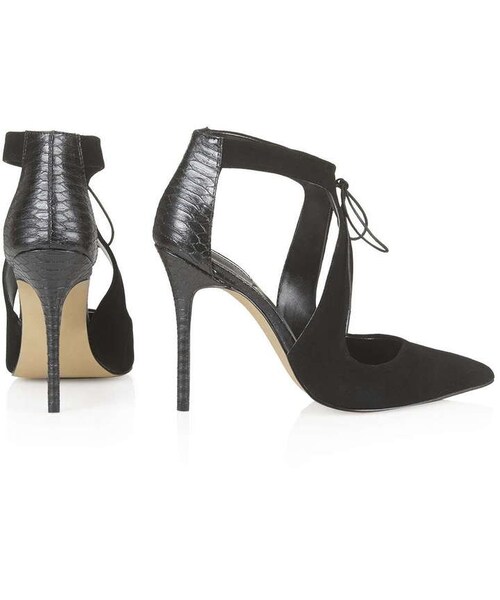 TOPSHOP（トップショップ）の「Genie tie-front court shoes（パンプス・レディース・Black・5.5/6.5/7.5/8.5/9.5/10.5/11.5）」の3枚目の写真