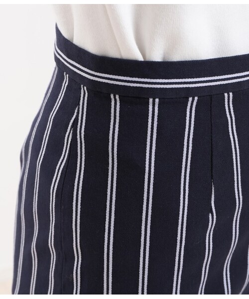 ROPE' PICNIC(ロペピクニック)の「ハイテンションストレッチタイトスカート(スカート・レディース・ブラック/オフホワイト/ネイビー/ネイビー系・36/38/40)」の9枚目の写真