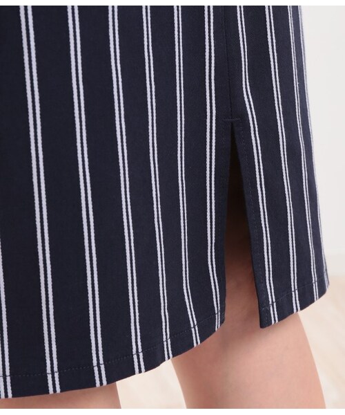 ROPE' PICNIC(ロペピクニック)の「ハイテンションストレッチタイトスカート(スカート・レディース・ブラック/オフホワイト/ネイビー/ネイビー系・36/38/40)」の10枚目の写真