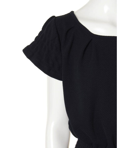 31 Sons de mode（トランテアン　ソン　ドゥ　モード）の「無地裾シャーリングプルオーバー（トップス・レディース・ブルー/オフホワイト/ネイビー・36）」の7枚目の写真