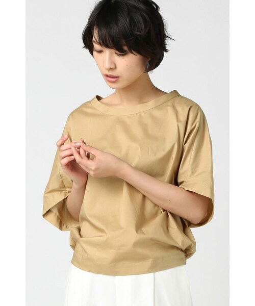 FRAMeWORK（フレームワーク）の「エフォートレス BL（トップス・レディース・ホワイト/ベージュ/ネイビー・フリー）」の18枚目の写真