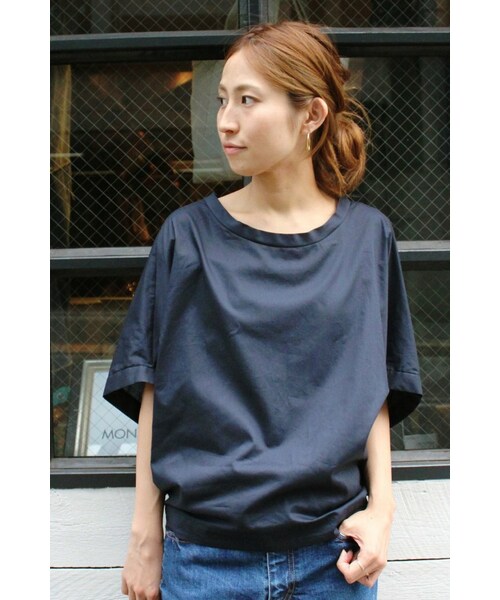 FRAMeWORK（フレームワーク）の「エフォートレス BL（トップス・レディース・ホワイト/ベージュ/ネイビー・フリー）」の3枚目の写真