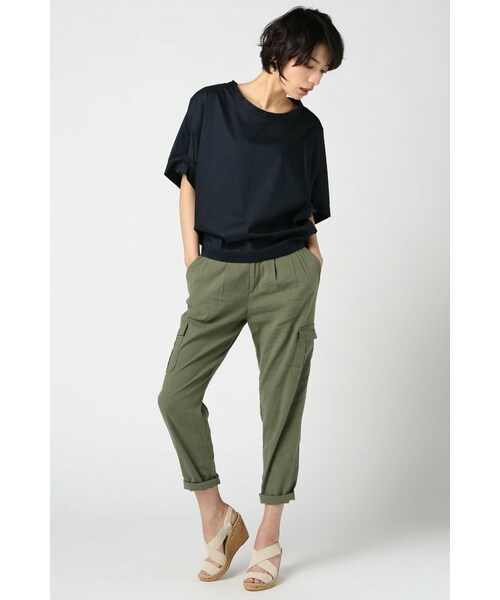 FRAMeWORK（フレームワーク）の「エフォートレス BL（トップス・レディース・ホワイト/ベージュ/ネイビー・フリー）」の6枚目の写真